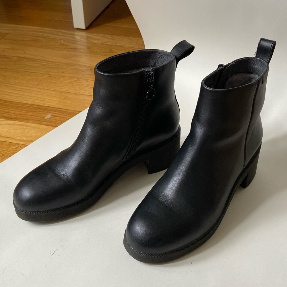 Camper GORE-TEX Wonder Ankle Boots Chunky Heel 38